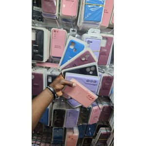 Tecno Pop 7 Black Shockproof Silicone Phone Case, Durable Slim Stylish Protection