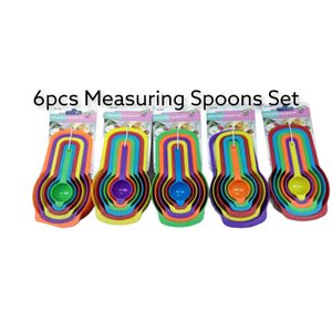 6pcs Plastic Measuring Spoon Set