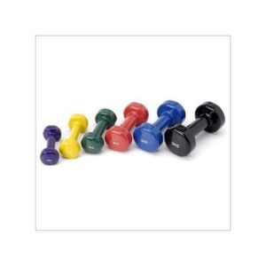 AEROBICS NEOPRENE COATED BONE DUMBELL SET Pair Of 2kgs