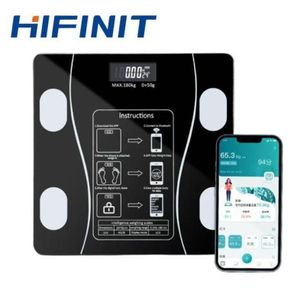 Bluetooth Smart Body Fat Scale - Digital BMI Weight Scale with App for Multi-Users