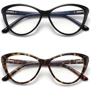 Women Cat Eye Blue Light Blocking Glasses  Anti-Blue Ray Computer Eyeglasses