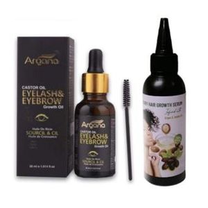 Argana Eyelash & Eyebrow Growth Oil with Hair Growth Serum 30ML