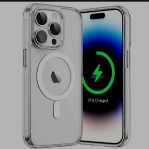 Apple iPhone 16promax clear wireless magsafe case 
