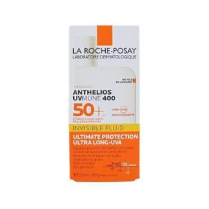 La Roche-Posay Anthelios UVMUNE 400 Invisible Fluid Facial Sunscreen SPF 50+- 50ml