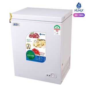 Nunix 100l large capacity chest freezer