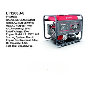 Premier Small Petrol Generator for Home Use