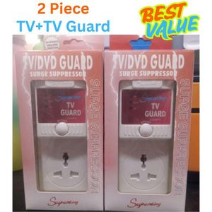 TV + TV GUARD SURGE PROTECTION FOR DIGITAL, SMART TV, HOME THEARTERS, DVDs, PRINTERS