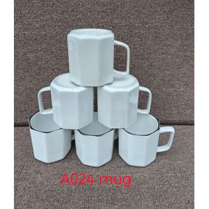 6-piece mug set is a stylish and practical collection of cups designed for serving tea, coffee, hot chocolate, and other beverages. Made from durable, high-quality material,
