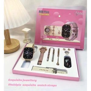 7-in-1 Smart Watch A58 Plus – Big Screen Bluetooth Fitness Smartwatch