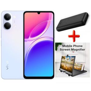 Vivo Y05, 6.74", (4GB Upto 8GB) RAM + 64GB ROM Storage, 6500mAh, (Dual Sim), 8MP, (1 YEAR WARRANTY) - BLUE + FREE GIFTS