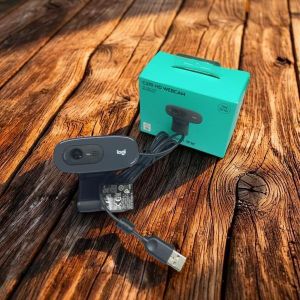 Logitech C270 Video Recording Desktop Laptop PC Computers Crystal Clear Built-in Microphone Mic Video Calling Streaming Laptop, Desktop, Computer Webcam Web Camera