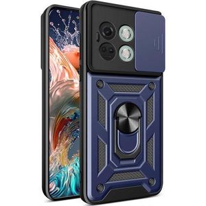 Oneplus 11R 5G Case Sliding Camera Lens Cover 360 Rotating Ring Cover