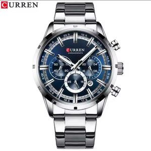 Curren Men's Functional Chronograph 3ATM Water Resistant Watch