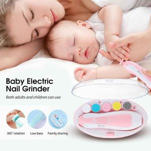 Safe & Gentle 6-in-1 Electric Baby Nail Trimmer Kit with LED Light – Quiet Nail Grinder for Babies, Kids & Adults