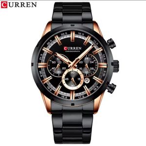 Curren Men's Functional Chronograph 3ATM Water Resistant Watch