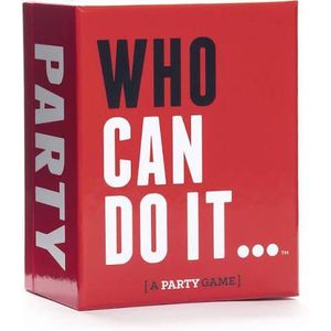 Who Can Do It Cards Game