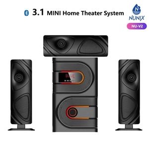 Nunix Speaker 3.1 Mini Home Theatre System,Bluetooth,FM,AC-DC,USB
