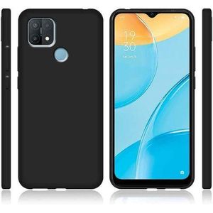 Slim Smooth Soft Anti-fingerprint Silicone TPU Cover Case for Oppo A15