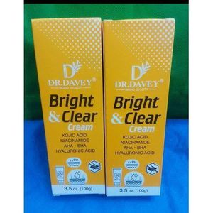 dr davey bright & clear cream kojic acid
