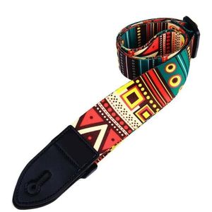 1pc Ethnic Style Widened Acoustic Guitar Strap