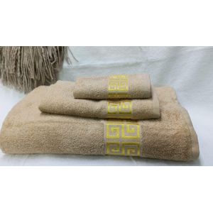Set of 3 piece cotton towels 