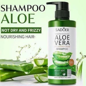 SADOER Aloe Vera Anti-Dandruff Repair Shampoo 98% Aloe, Moisturizing & Scalp Care