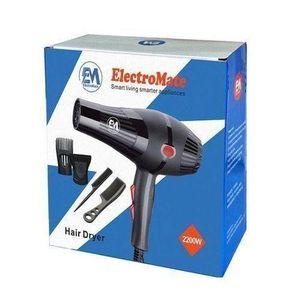 Em ELECTROMATE Hair Blow Dryer 2200w Hair Dryer Blow-dry E