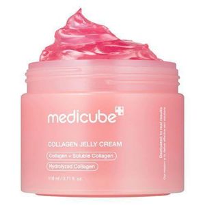 Medicube Collagen Jelly Cream With Niacinamide And Squalane. Moisturizes, Glows, Deeply Hydrates, Removes Wrinkles, Dark Spots, Fine Lines, Improve Skin Elasticity, Firms, Treats Acne, Scars & Evens skin