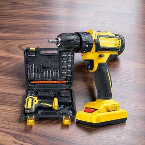 Main-one Dual Functionality High Torque Performance Professional Cordless Drill With Drilling And Impact Functions 