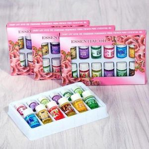 12Pcs Essential Oil Set Water Soluble Aromatherapy Oil
