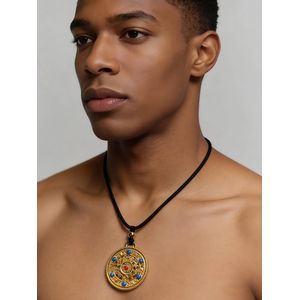 Retro tribal style and tough texture necklace chain for men and women