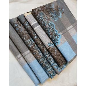 Fade-resistant, shrink-resistant Cotton 4-Piece Bedsheet Set – 5×6 ft (2 Bedsheets + 2 Pillowcases) Soft & Comfortable Fabric Made from high-quality breathable material for a cozy sleep experience.