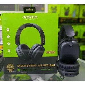 Oraimo BoomPop Lite ENC Over-Ear Wireless Headphones - Deep Bass,Noise Reduction and Long Battery.