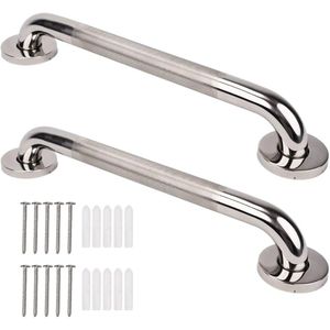 30cm anti-slip stainless steel bathroom grab bars