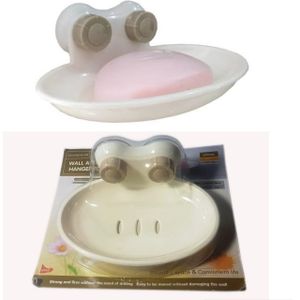 Plastic wall mounted soap dish 