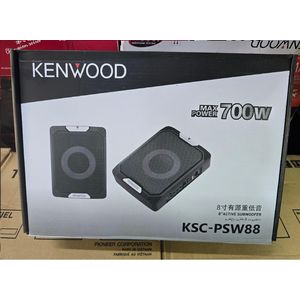 Kenwood KSC-PSW88 700Watts Maximum Rated Power Powerful Underseat Bass Subwoofer with Wired Remote