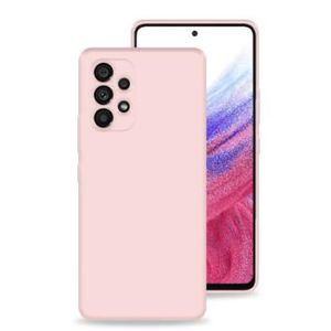 Soft Silicone Back Cover for Samsung Galaxy A32 - Pink, anti-fingerprint, anti-scratch, durable silicone case