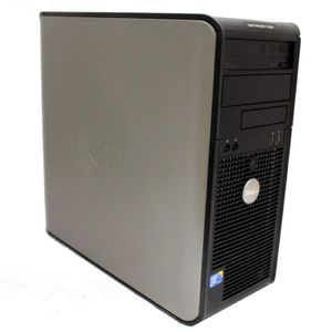 DELL OptiPlex Tower Desktop Computer – Intel Dual Core 2.0GHz, 2GB RAM, 250GB HDD, Windows 10 Home 64-Bit