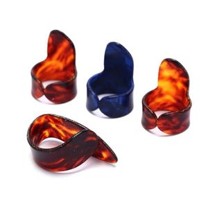 Bn 1 Thumb + 3 Finger Acoustic Nail Celluloid Guitar Banjo Thumb Picks Plectrum for Guitar Accessories