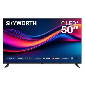 Skyworth  50Q6000H, 50" 2K QLED Google TV, Black (1YR WRTY)