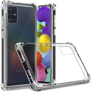 Samsung Galaxy A51 Crystal Clear Case – Anti-Yellow, Slim Fit, Shockproof Transparent Protective Cover