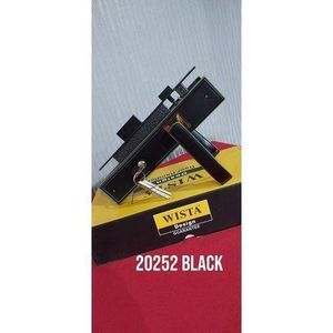 Wista Quality Security Lock set with key & Handles- External/ Internal mahogany,Wooden,metallic or steel Door Locks