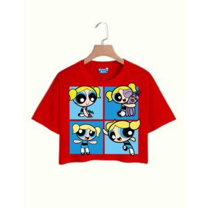 Women's casual crop tshirt