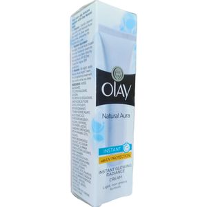 Olay Natural Aura Instant UV Protection Cream          ,