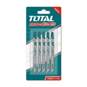 TOTAL TAC51111C Jig saw blade for wood 5pcs