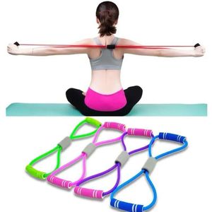 Resistance Bands with Foam Sport At Home Yoga Fitness Accessories Rubber Pull Rope Training and Exercise Gym Equipment for Women