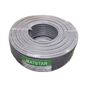 Mat Star 1 Roll 90 m 1.5 Twin Cable With Earth Flat Power Electrical Cable 
