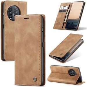 OnePlus 11 Flip PU Leather Wallet Case With 2 Cards Slot, Protective Phone Cover