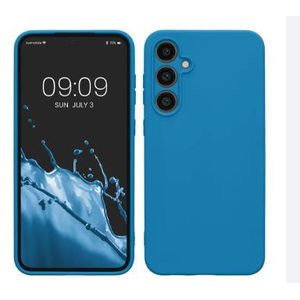 Soft Silicone Back Cover for Samsung Galaxy A14 – Protective, Shockproof, Ultra-Thin, Anti-Scratch, Anti-Fingerprint – Blue