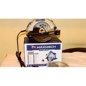 Maxmech  7-inch (185mm) Circular Saw – 1400W High Power Wood Cutting Machine